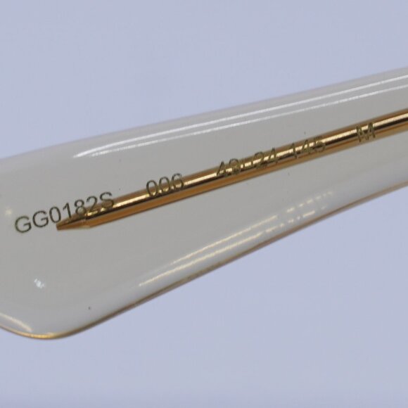 Gucci GG0182S 006 Sunglasses Brown Square Frame, Grey Lenses - Picture 9 of 11